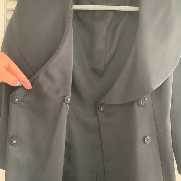 Ann Taylor Black Jacket/Blazer (SM) - Picture 4 of 6